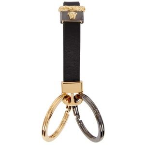 Versace Black and Gold Key Holder